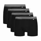 Dim Pack De Bóxers De Algodón Ecodim Hombre x4, Negro, M