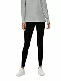 ONLY Onllive Love New Leggings Noos, Mujer, Negro (Black), 38 (Talla del Fabricante: Medium)