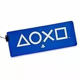 Alfombrilla Iluminada PlayStation - Teclado y Ratón Iluminados para Oficina, Alfombrilla Grande para Gamers