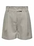 ONLY Onllinda HW Mel Shorts TLR Pantalones Cortos, Fungi, L para Mujer