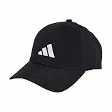 adidas Unisex Adulto BBALL Cap LT EMB New Logo, Black/White, L
