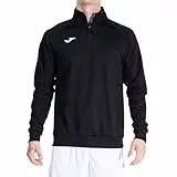 Joma Sudadera Faraon Negro Media Cremallera, Hombre, Negro-100, L