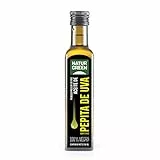 NaturGreen - 100% Aceite Pepita de Uva Ecológico, Ideal para ensaladas, preparar marinados o vinagretas tanto para carnes como para pescados, Contiene 250ml, Pack 6 unidades