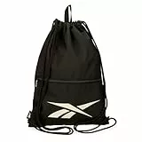 Reebok Malden Mochila Saco con Cremallera Negro 35x46 cms Poliéster by Joumma Bags