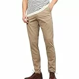 JACK & JONES Jjimarco Jjbowie Sa Pantalones, Beige, 31W / 32L Hombre