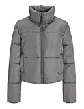 JJXX Jxsolvej-Chaqueta amortiguadora Otw Acolchada, Gris, XS para Mujer