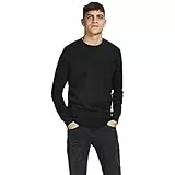 Jack & Jones Jjebasic Sweat Crew Neck Noos Sudadera, Negro, L Hombre