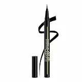 Maybelline New York Tattoo Liner Ink Pen, Eyeliner en formato rotulador, Waterproof, Hasta 24h, Negro