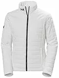 Helly Hansen Mujer Chaqueta Insulada Crew 2.0, M, Blanco