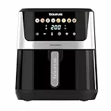Taurus – Freidora aire Air Fry Digital XL | 1700W | 8L | 8 Programas | Pantalla táctil | Avisador Acústico | Cocción Uniforme | Libre BPA y PFOA | Asa toque frío | Recetario online