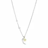 Fossil, collar de plata, para Mujer