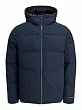 JACK & JONES Puffer Jacket Jjglobal-Chaqueta amortiguadora, Sky Captain, L Hombres