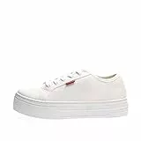 Levi's Tijuana, Sneakers Mujer, Blanco Brilliant White, 38 EU