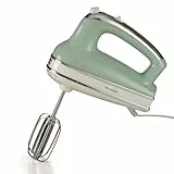 Ariete 1548 Batidora de Mano Vintage 450W 5 Velocidades Función Turbo 2 Batidores Verde