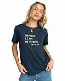 Roxy Sparkle Evening Attitude Camiseta, Mood Indigo, S Mujer