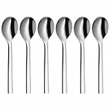 WMF Nuova - Set 6 Cucharillas Café o Té / Postre 11 cm, Acero Inoxidable Pulido Cromargan, Aptos para Lavavajillas