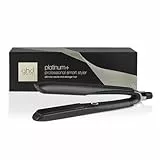 ghd Platinum+ Negra - Plancha de Pelo Profesional Inteligente, Cabello Más fuerte, Más Brillo y Protección del Color - Para todo Tipo de Cabello - (Enchufe Europeo)