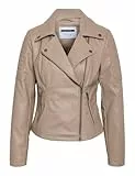 Noisy may Jacket Nmrebel L/S Chaqueta Noos, Silver Mink, S Mujeres