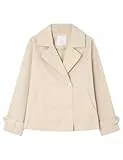Springfield Abrigo para Mujer Beige M