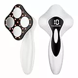 Masajeador Anticelulitis Electrónico, Eficacia Clínicamente Probada, Masajeador Anticelulítico para Mujeres y Hombres para Masaje de Cintura, Abdomen, Glúteos, Brazos, Piernas y Espalda (Blanco)
