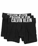 Calvin Klein Calzoncillos bóxer Pack de 3 Hombre Ropa Interior, Negro (Black/Black/Black), L