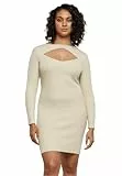 Urban Classics Ladies Cut out Dress Vestido, Sand, M-36/38/40 para Mujer
