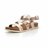 Kickers Kick Alana, Sandalias Planas Mujer, Rosa Metalizado, 41 EU