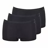 Sloggi GO Daily Cotton Short 3P Black