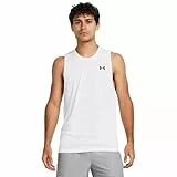 Under Armour Hombre Chaleco Técnico Básico, White, M