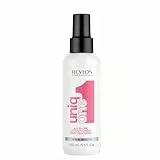 REVLON PROFESSIONAL - UniqOne Tratamiento Capilar en Spray Sin Aclarado, 10 Beneficios, Protector Térmico, Hidrata, Repara, Fortalece, Desenreda y Acondiciona el Pelo, Fragancia Flor de Loto - 150 ml