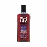 American Crew — Anti-Dandruff + Dry Scalp Shampoo, Champú Anti Caspa para Hombres, Alivia la Picazón, Previene la Caspa, Hidrata y Refresca el Cabello, 250 ml