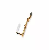 Botón de Encendido Sensor de Huellas Dactilares Cable Flexible Sensor de identificación táctil Partes de teléfonos Inteligentes para Honor X8 - Plata