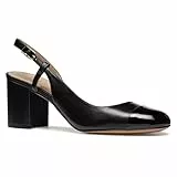 Geox D VIRNILISA 65 A, Bomba Mujer, Black, 39 EU