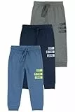 Chicco, Pantalones Niño, Conjunto de 3 Pantalones Largos de 100% Algodón, Ropa de Niño, Designed in Italy