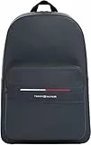 Tommy Hilfiger Mochila Hombre Foundation con logotipo, Azul (Space Blue), Talla Única