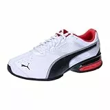PUMA Tazon 6 FM, Road Running Shoes Hombre, White Black Silver, 44 EU
