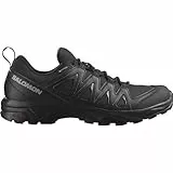 Salomon X Braze Gore-Tex Zapatillas Senderismo Hombre, Impermeables, Suela Adherente para mayor Estabilidad y Protección, Calzado Deportivo, Black, 42 2/3