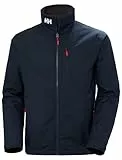 Helly Hansen Hombres Chaqueta Crew 2.0, Azul Marino, M
