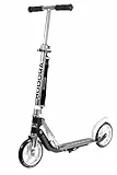 Hudora 14765 Big Wheel - Patinete en color negro/blanco, 180 mm [Importado de Alemania]