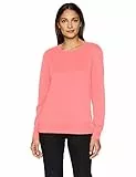 Amazon Essentials Sudadera con Cuello Redondo de Forro Polar (Disponible en Tallas Grandes) Mujer, Rosa Coral, S