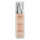 L'Oreal Paris Make-up Designer Accord Parfait, Base de maquillaje acabado natural con ácido hialurónico, tono piel medio 4.5N, 30 ml