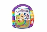 Fisher-Price Ríe y Aprende Libro Interactivo de Aprendizaje Cancionero, Juguete con Luces y Sonidos para bebé +6 Meses, versión español (FRC69)