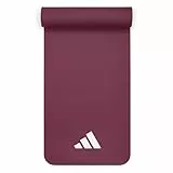 adidas ADMT-11015MN Alfombrilla de fitness-10mm-Granate, Unisex-Adult, Maroon