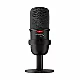 HyperX SoloCast – Micrófono de condensador USB para juegos, para PC, PS4 y Mac, sensor de silenciamiento con un toque, patrón polar cardioide, juegos, streaming, podcasts, Twitch, YouTube, Discord