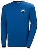 Helly Hansen Hombre Sudadera Nord Gráfica Crew, 2XL, Fiordo Profundo
