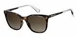 Polaroid PLD 4059/S LA 086, Gafas de sol, Mujer, Marrón (Dark Havana/Bw Black Brown), 53