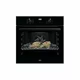 AEG Horno Multifunción TU5AB20WSK, 72 L, Limpieza Aqua Clean, 7 Programas, Ventilador XXL SurroundCook, Cocción Multinivel, Mandos Escamotables, Pantalla LED, Cristal Negro