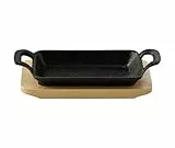 Bandeja rectangular para horno - Cook & Share - presentación incluída, 17x10x2,5 cm, hierro fundido