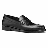 Geox U RECANATI D, Mocasín Hombre, Black, 44 EU
