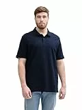 TOM TAILOR Hombre Polo Basic Piqué 1027713, 10668 - Sky Captain Blue, 3XL